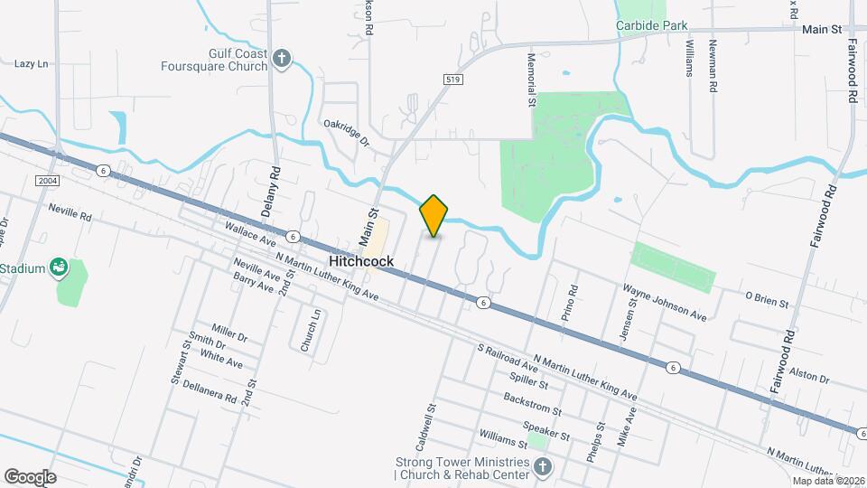 6714 E Bayou Dr Map and Location Details