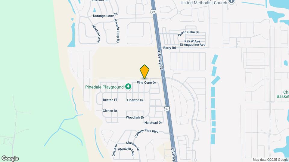 536 Pine Cone Dr Map and Location Details