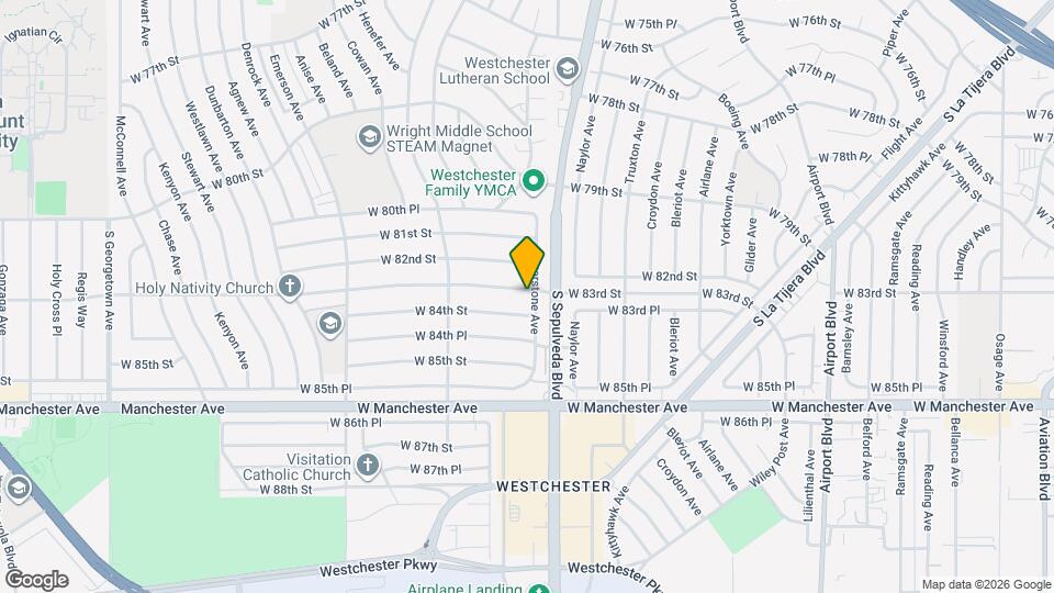6326 W 83rd St Map and Location Details