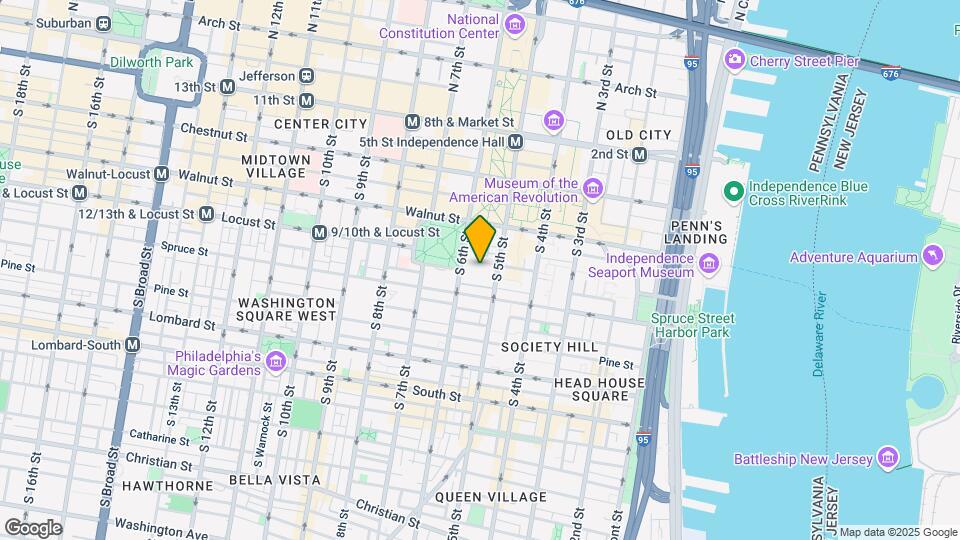 241 S 6th St, Unit 209 Map and Location Details
