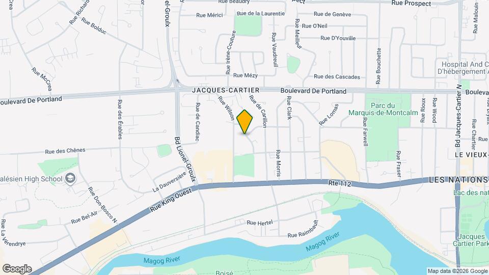 185 Précourt Rue Map and Location Details