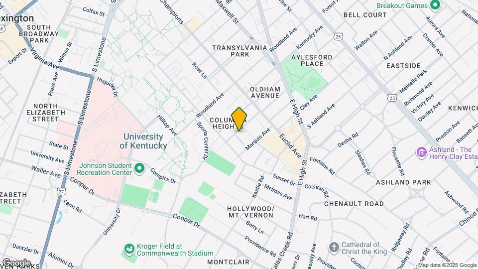 454 Park Ave Map and Location Details