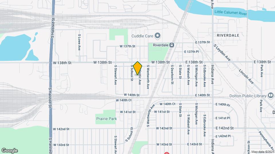 13848 S Atlantic Ave Map and Location Details
