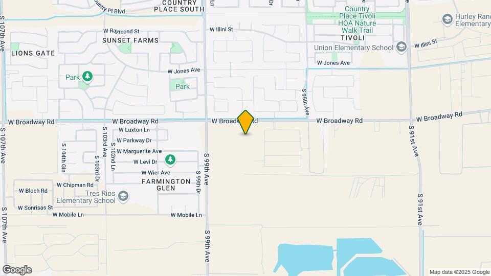 9728 W Parkway Dr Map and Location Details