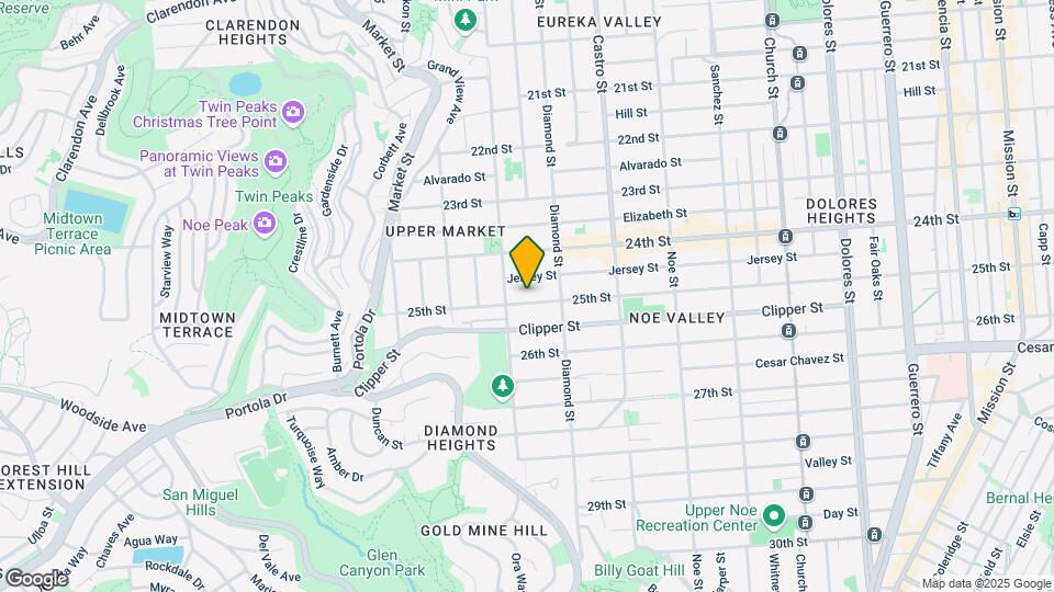 4360 25th St Map and Location Details