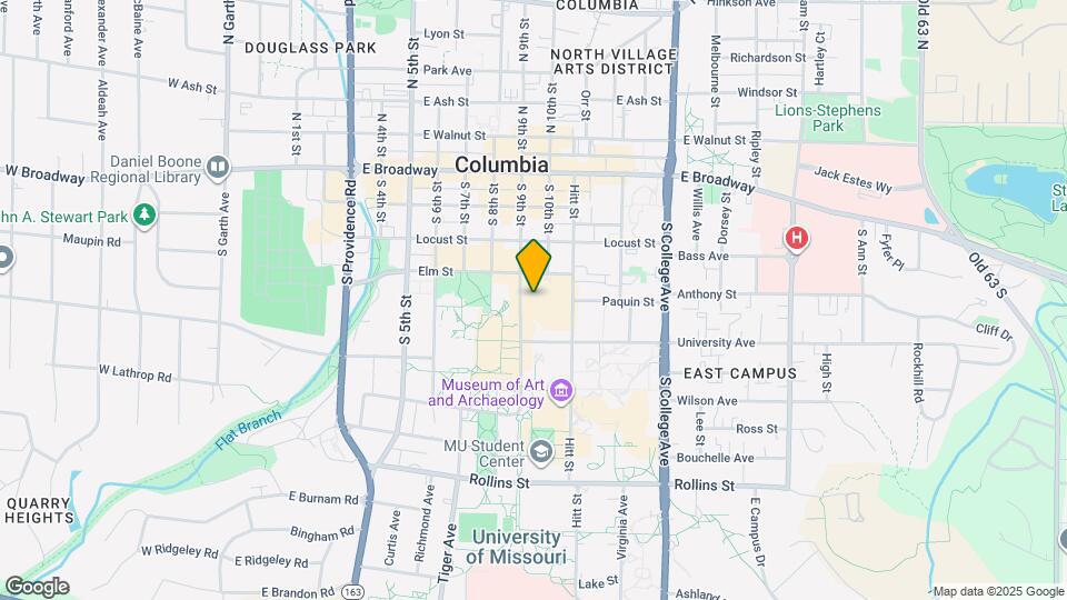 308 S 9th St Map and Location Details