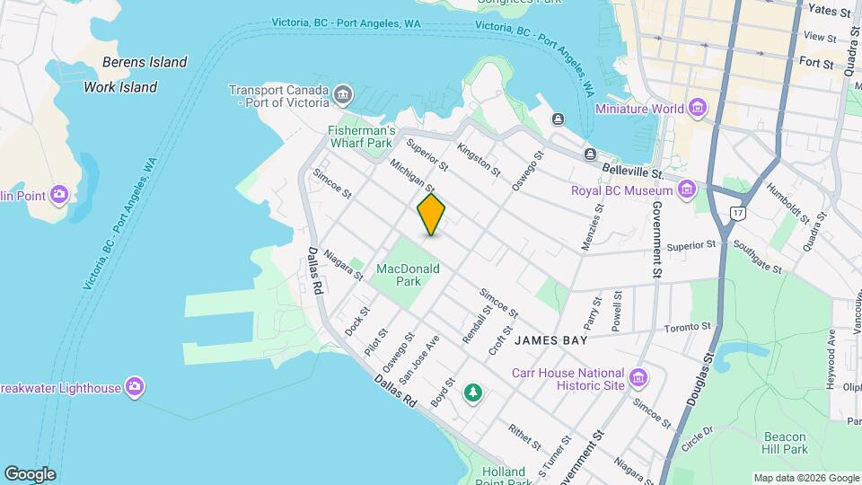 240 Simcoe St Map and Location Details