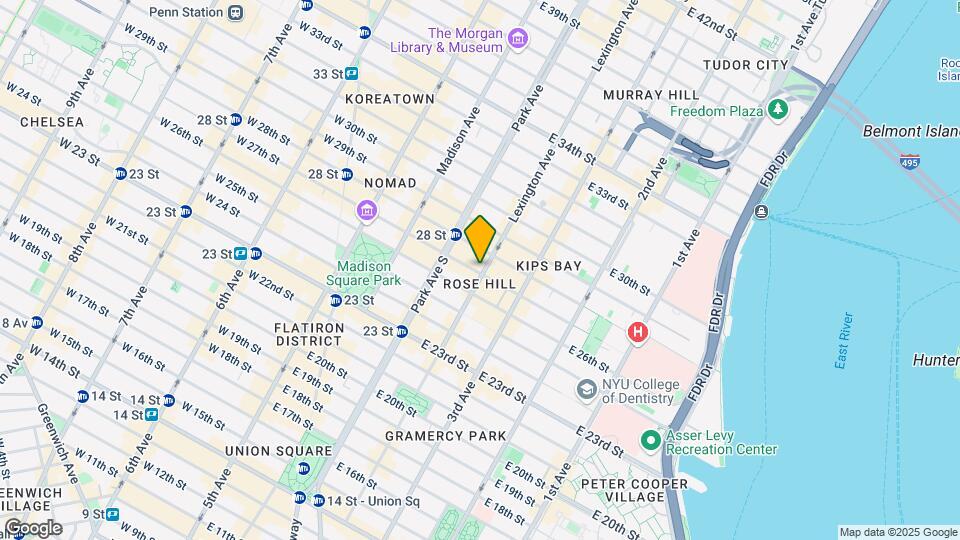 102 Lexington Ave Map and Location Details