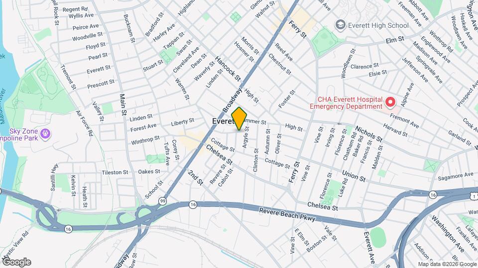 51 Mansfield St Map and Location Details