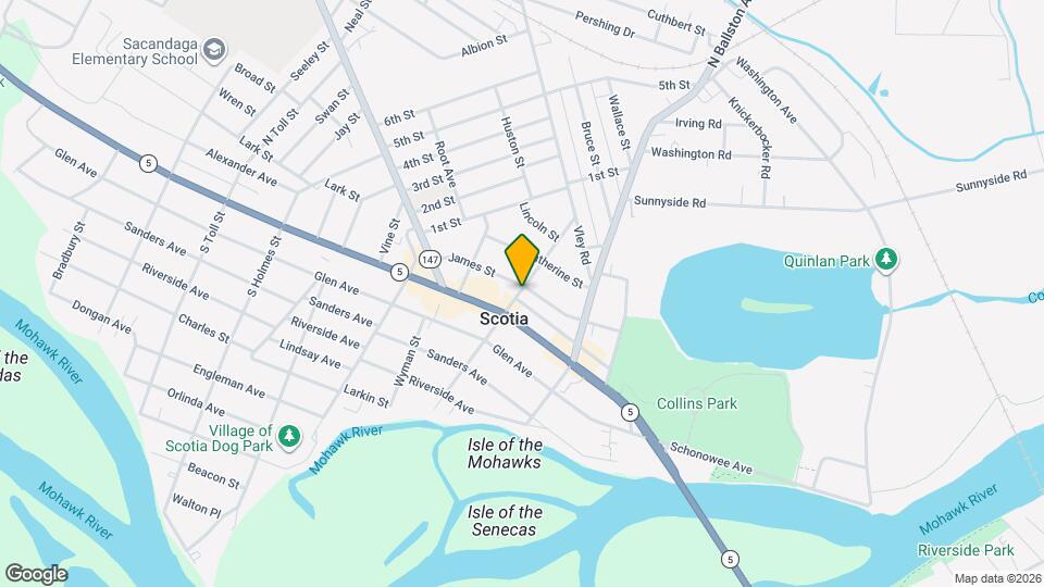 6 North Ten Broeck Street, Unit First floor Map and Location Details