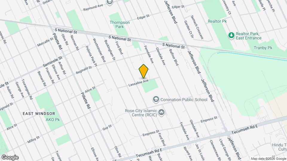 5430 Lassaline Ave Map and Location Details