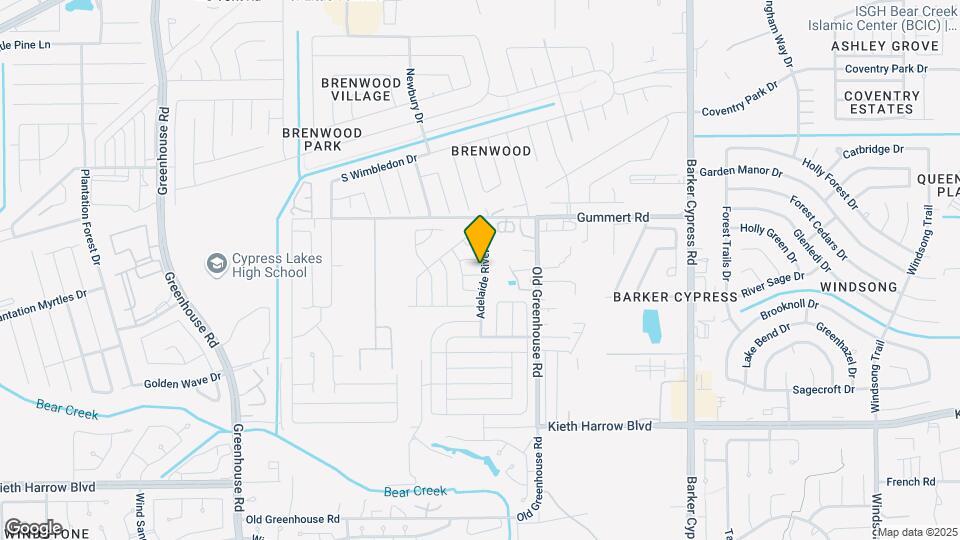 18602 Frazers Ravine Ln Map and Location Details