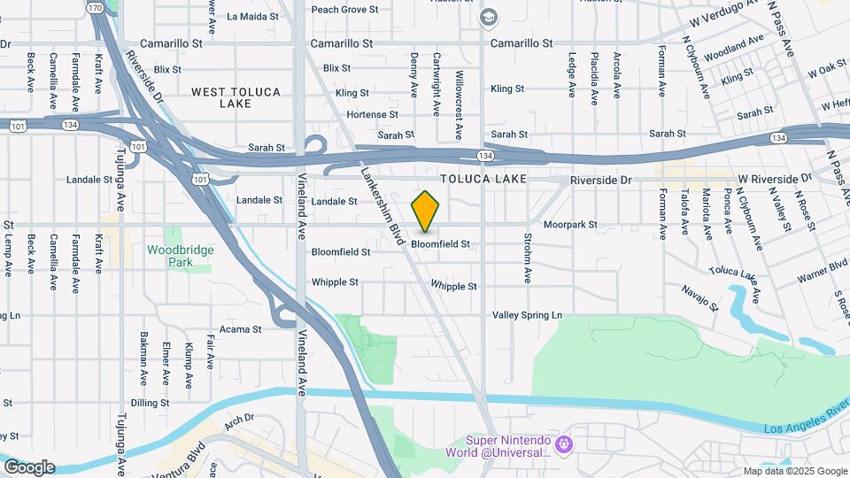 10717 Bloomfield St Map and Location Details