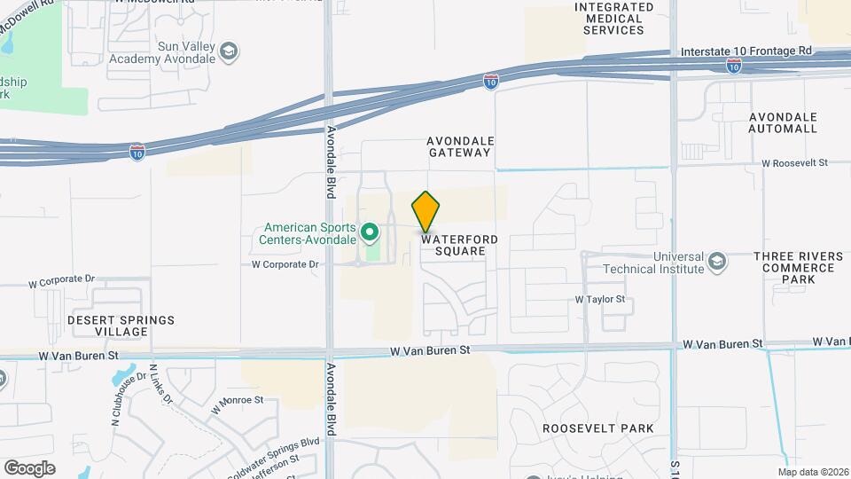 11237 W Baden St Map and Location Details