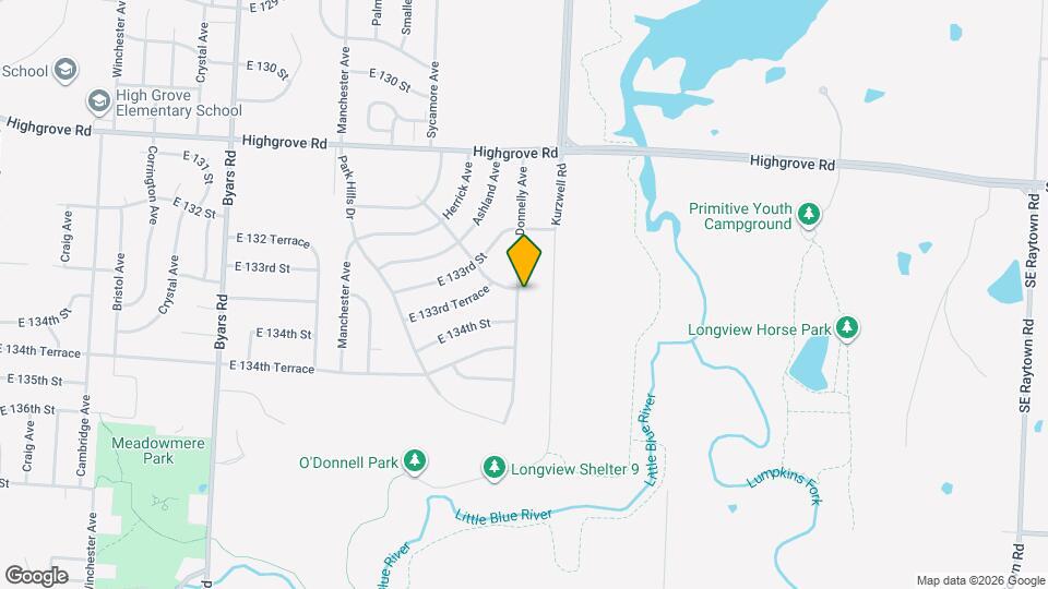 13323 Donnelly Ave Map and Location Details