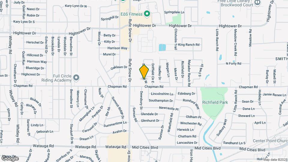 6717 Driffield Cir W Map and Location Details