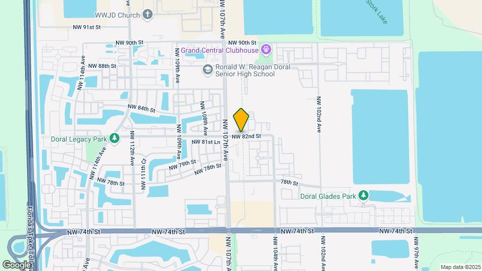 10443 NW 82nd St Map and Location Details