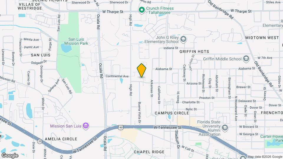 1102 Greentree Ct Map and Location Details