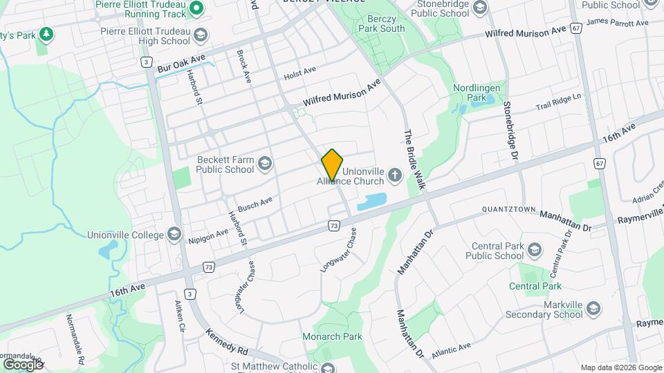 38 William Berczy Blvd Map and Location Details