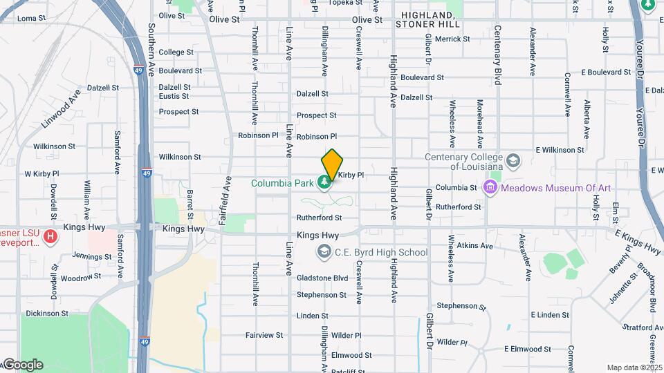 654 Columbia St Map and Location Details