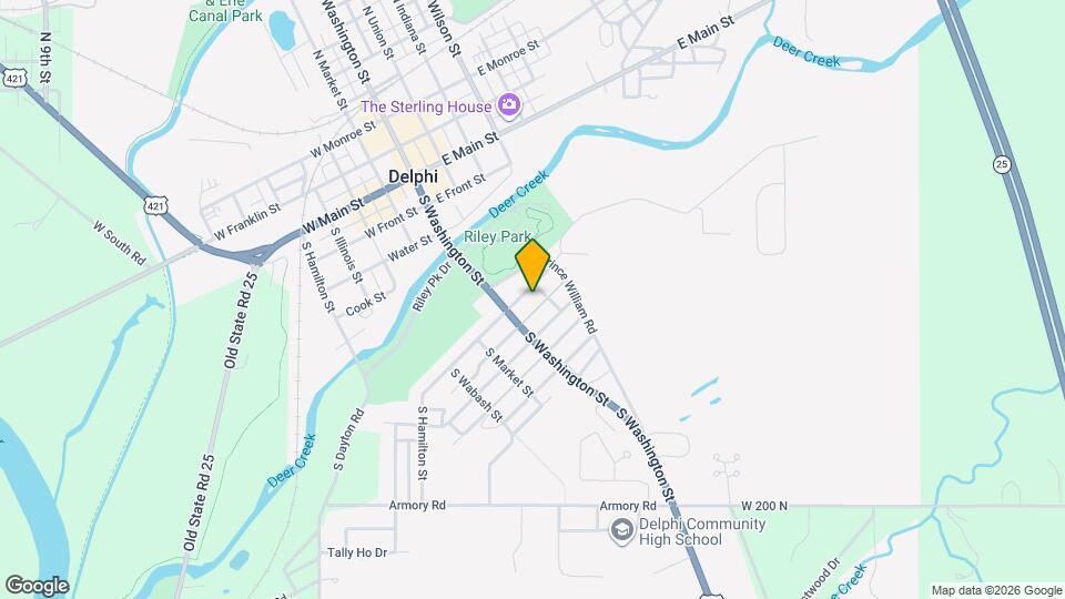 126 E North St Map and Location Details