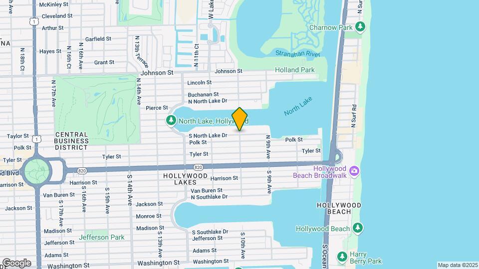 278 S North Lake Dr Map and Location Details