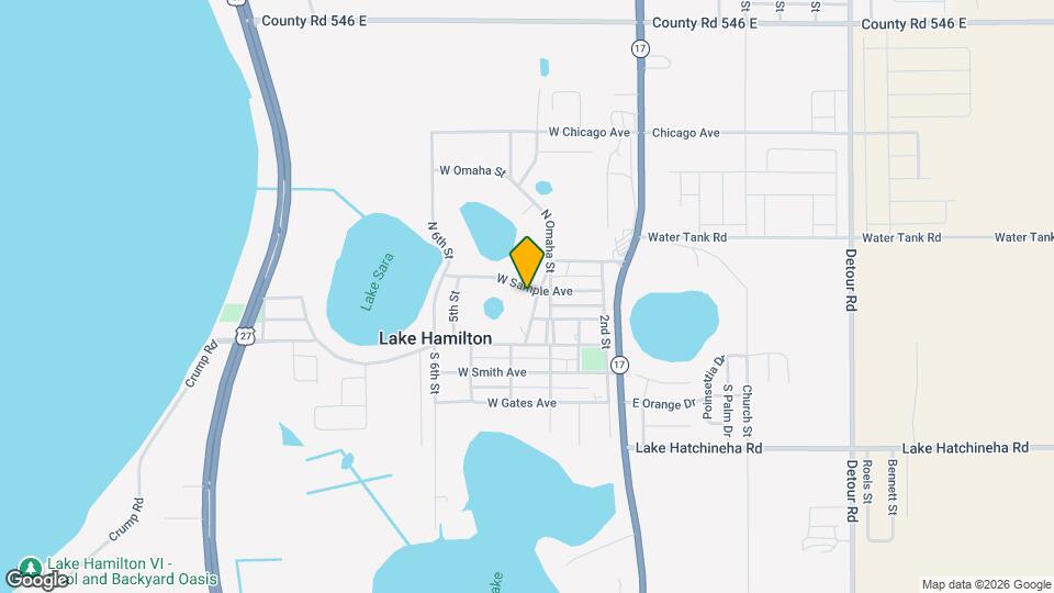 322 W Sample Ave Map and Location Details