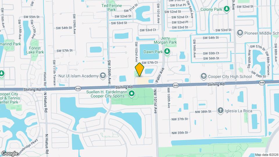 10270 SW 59th St Map and Location Details