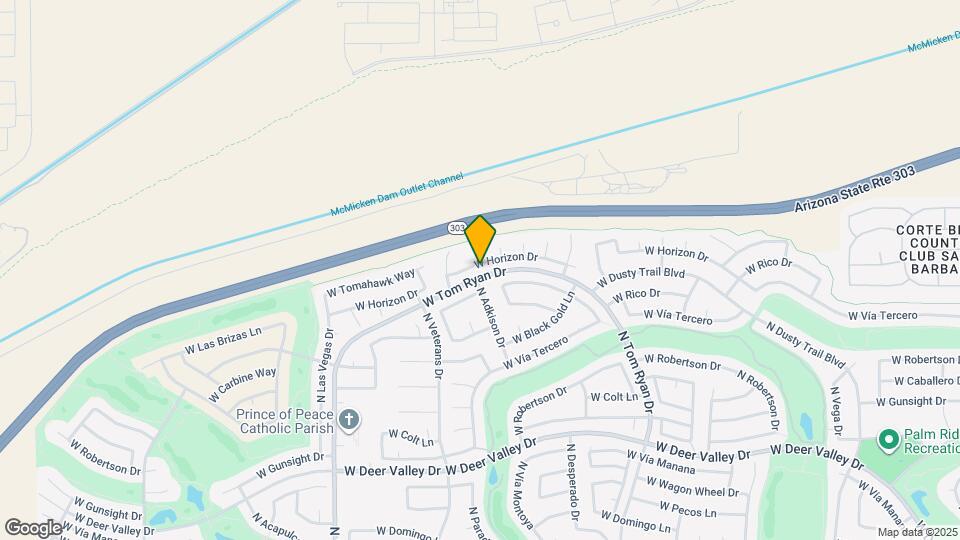 14608 W Horizon Dr Map and Location Details