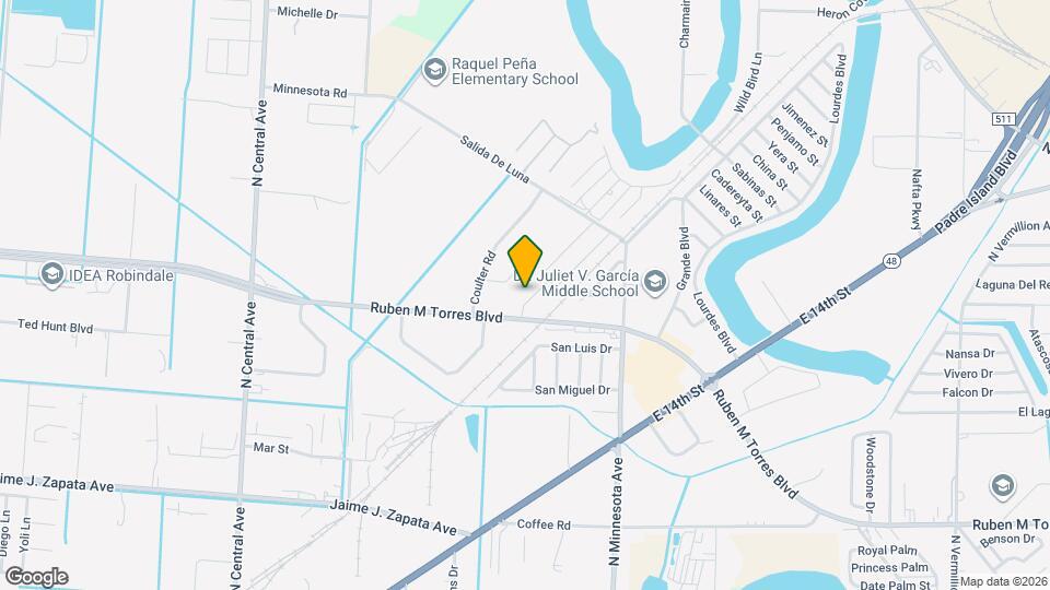 2515 Gamez Dr Mapa y Detalles de la Ubicación