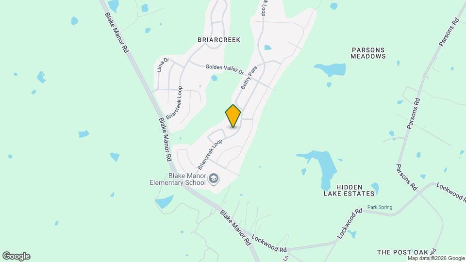 13905 Briarcreek Loop Map and Location Details