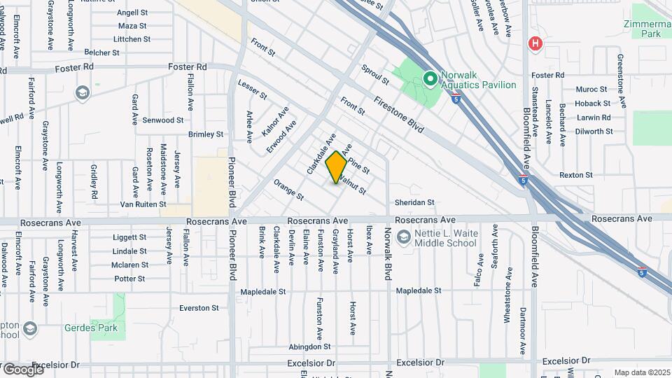 12053 Sycamore St Mapa y Detalles de la Ubicación