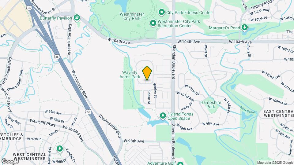 10110 Depew St Map and Location Details