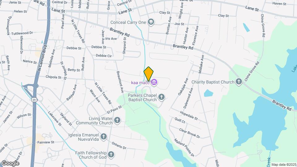 1585 Kingston Dr Mapa y Detalles de la Ubicación