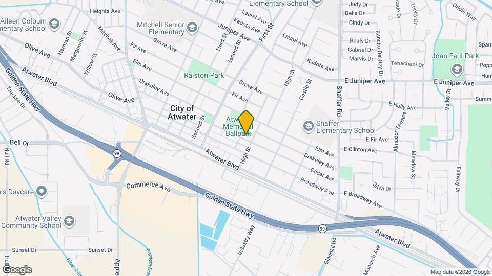 701 Cedar Ave Mapa y Detalles de la Ubicación