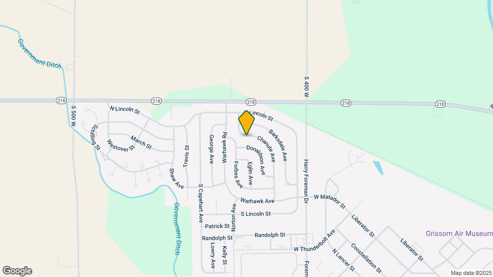 1253 Chanute Ave Map and Location Details