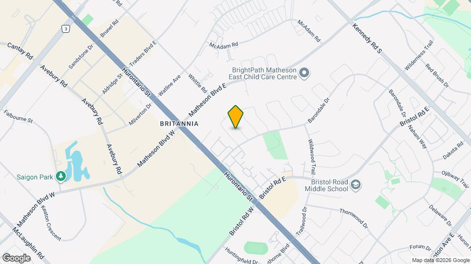 5641 Cortina Crescent Map and Location Details