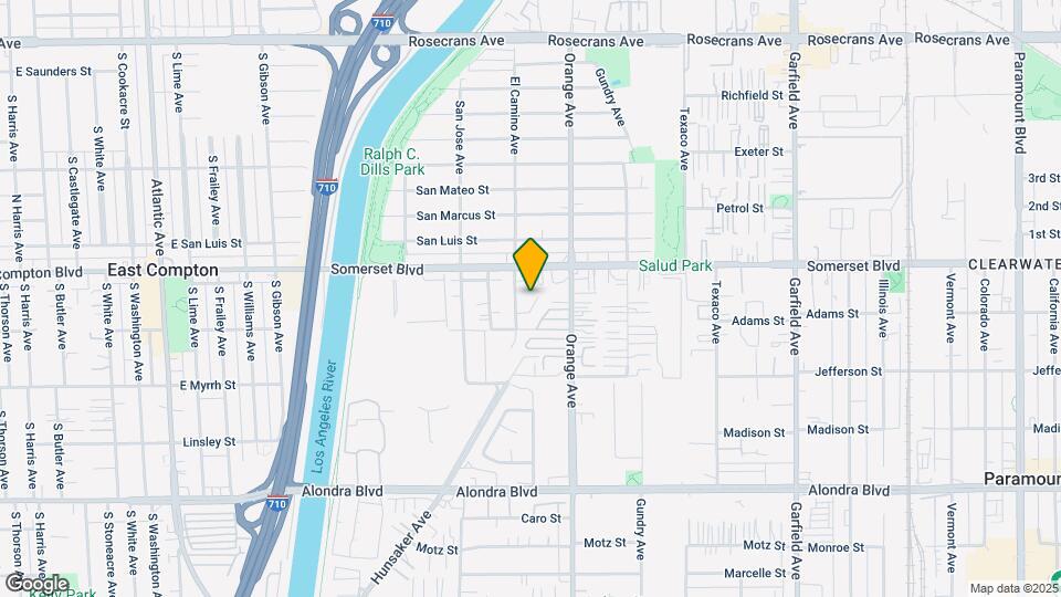 6833 Severn Dr Map and Location Details