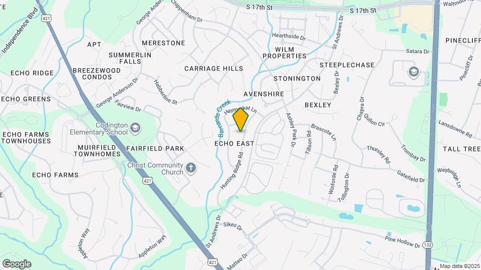 925 Hunting Ridge Rd Mapa y Detalles de la Ubicación