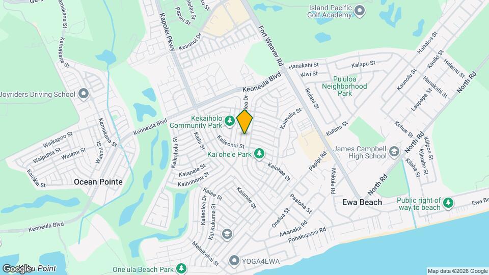 91-1091-1091 Kaileolea Dr Map and Location Details