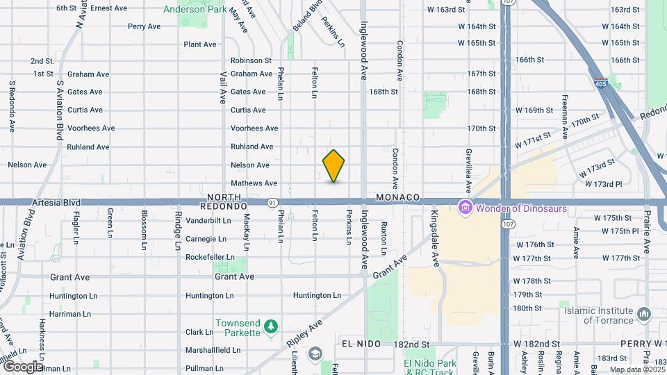 2612 Mathews Ave, Unit 1 Map and Location Details