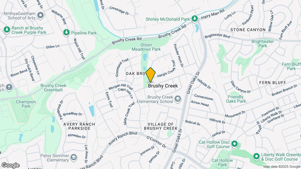 4102 Hillside Dr Map and Location Details