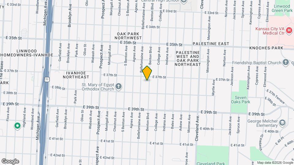 3714 Benton Blvd Map and Location Details