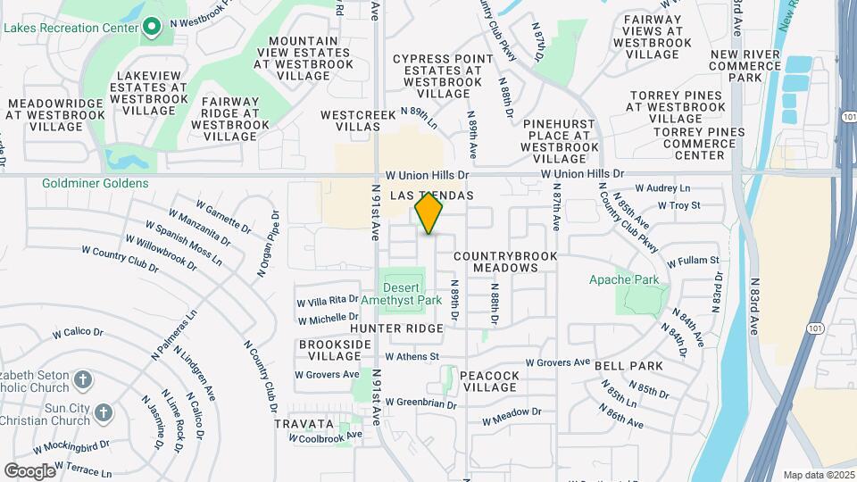 18230 N 89th Ln Map and Location Details
