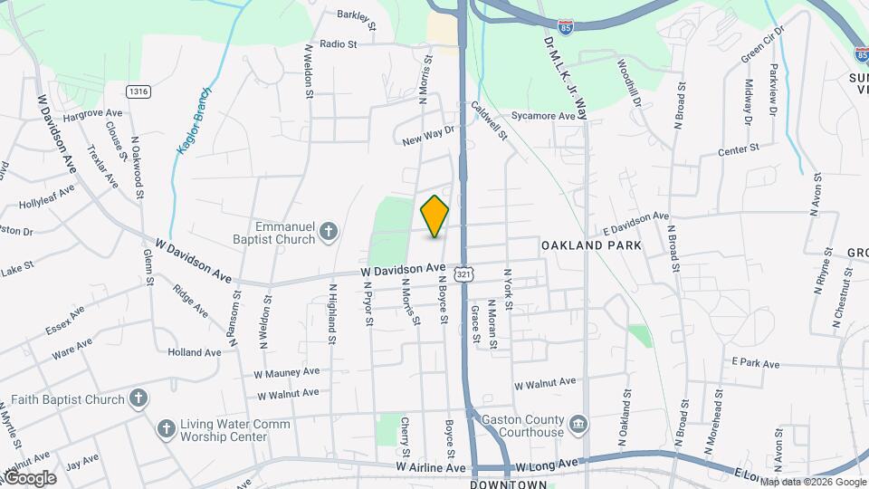 913 N Boyce St Map and Location Details