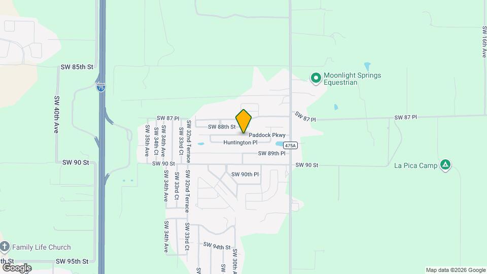 8880 SW 27th Ave Mapa y Detalles de la Ubicación