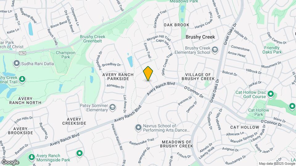 9301 Muskberry Cove Map and Location Details