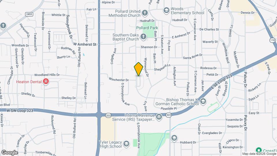 3711 Colony Park Dr Map and Location Details