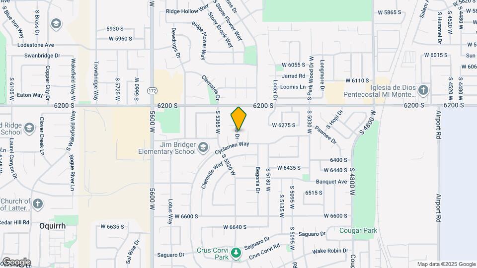 6301 S Cosmo Dr Map and Location Details