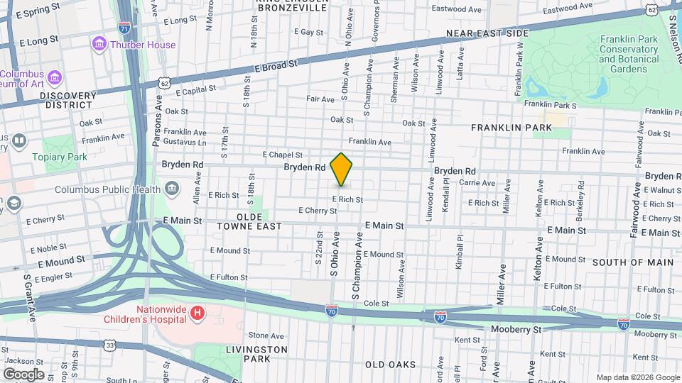 296 S Ohio Ave Map and Location Details